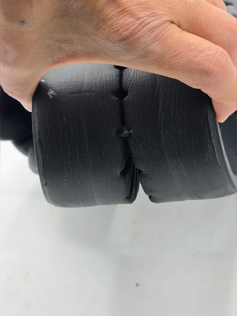 Free People Black Rubber Platform Buckle Clogs EU 37 / US 6 - Picture 6 of 16